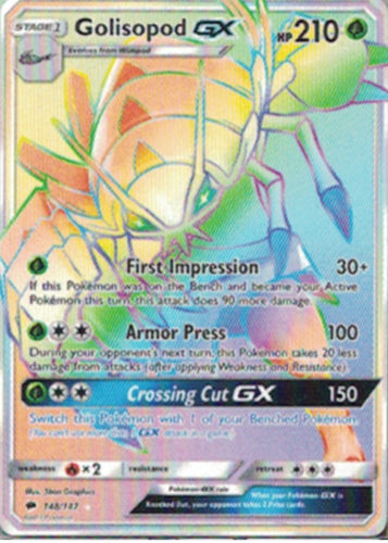 Golisopod GX - 148/147 - Secret Rare